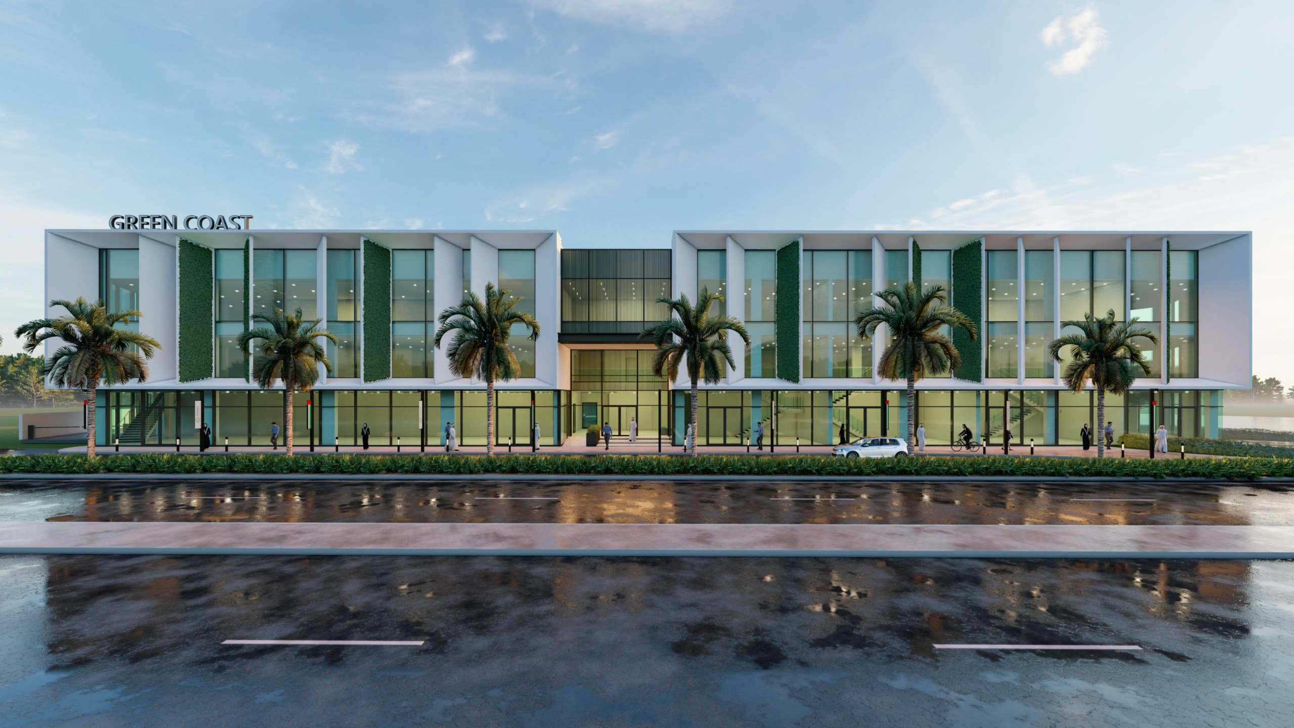 PROJECT : Commercial Building & Warehouses on Plot No. 2150119, at Umm Ramool, Dubai, U.A.E 